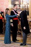Queen Letizia King Felipe Kick