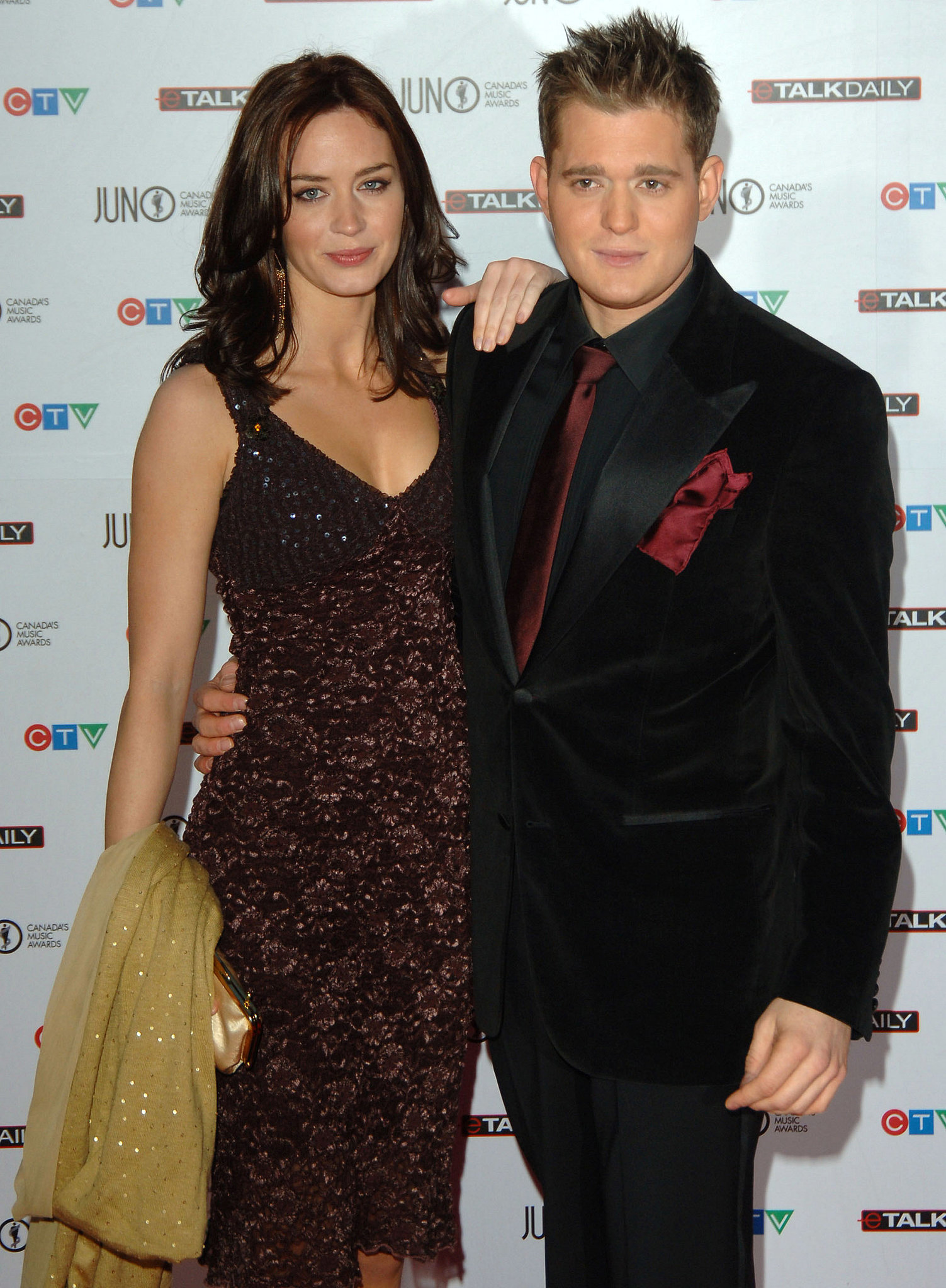 Emily Blunt and Michael Bublé in 2006 Flashback to When These Famous