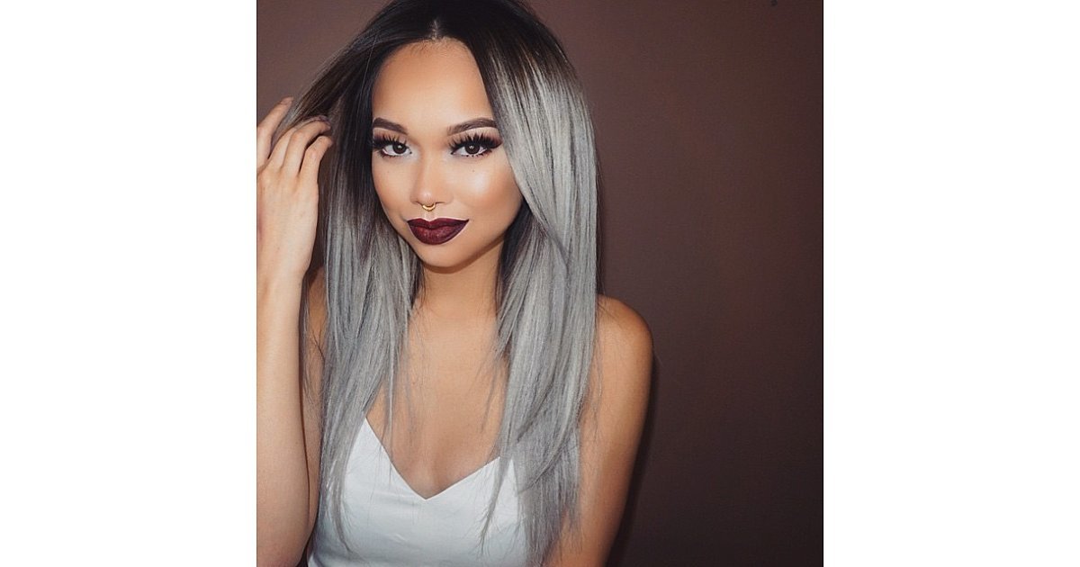 grey dye hair live Dye Dove Who 15  Real Dip Grey Your  Girls Prove First