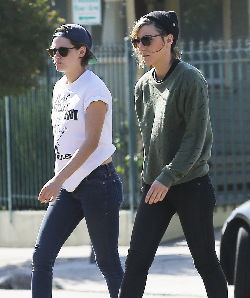 Kristen Steward e Alicia Cargile stile casual in giro per Los Angeles