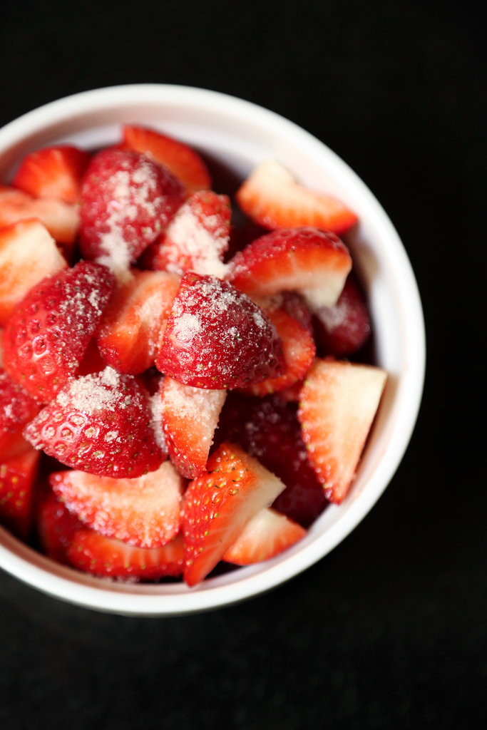 Sprinkle Unripened Fruit With Granulated Sugar Sprinkle Unripened Fruit With Granulated Sugar