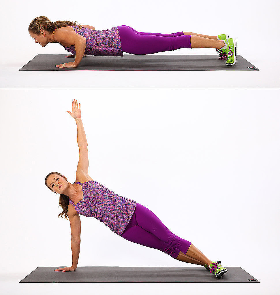 5 Day Push Planks Workout for Women