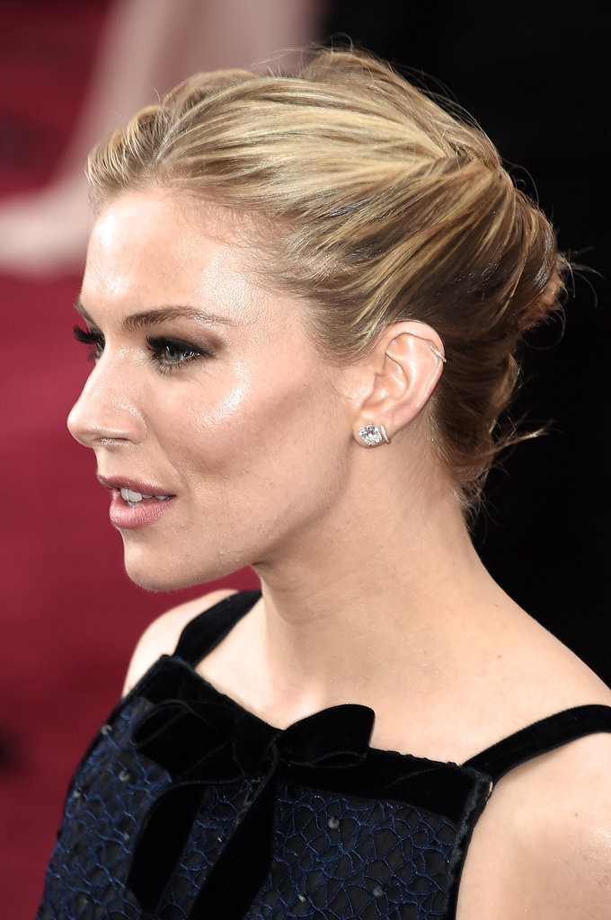 Sienna Miller See Every Award Winning Oscars Beauty Look From 2015 Popsugar Beauty 8840