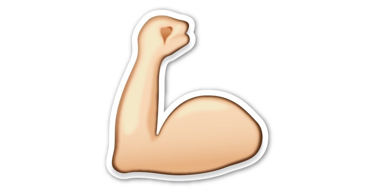Look closely and this fist resembles a sloth's face. 13 Weird Emoji