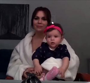 Alyssa Milano’s On-Set Sweetie Alyssa Milano’s On-Set Sweetie