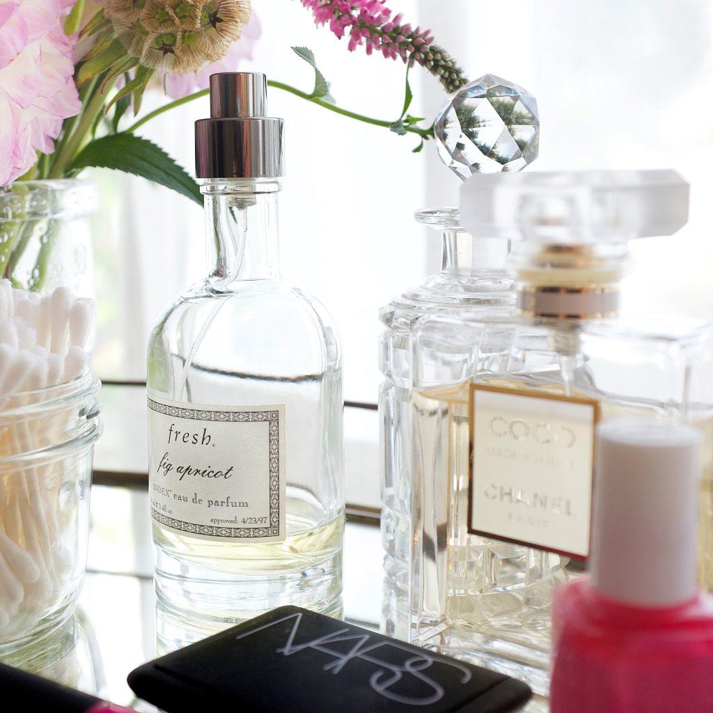 Beauty secrets of perfume details