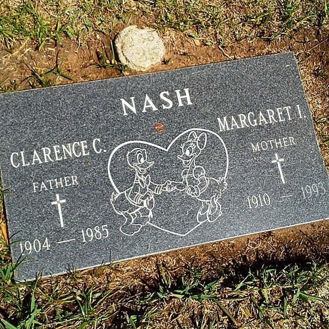The Voice Actor For Donald Duck Shares a Grave With His Wife, and It Has a Photo of Donald and Daisy Duck Holding Hands