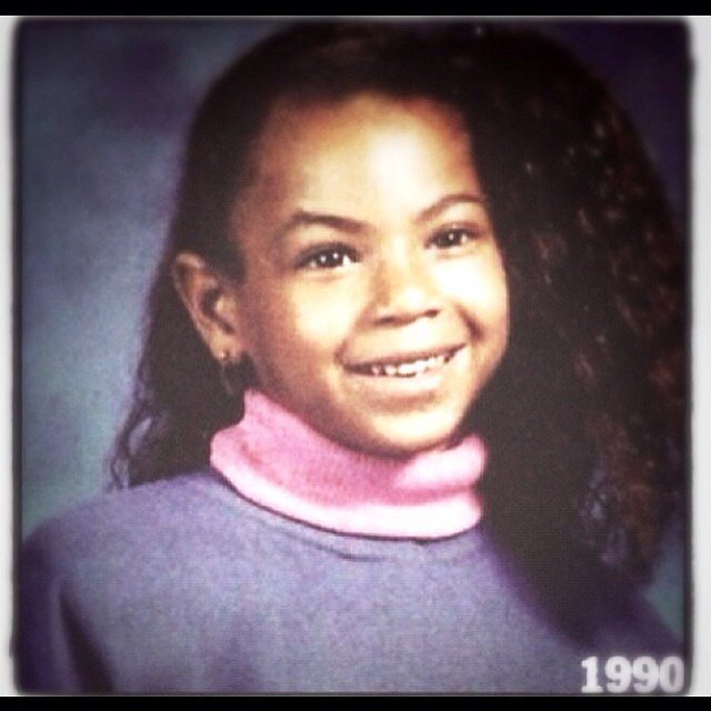 At 7 years old, Beyoncé won her first talent show, beating 15 and 16