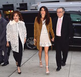Amal's Transitional Outfit Is Exactly What You Should Wear Tonight