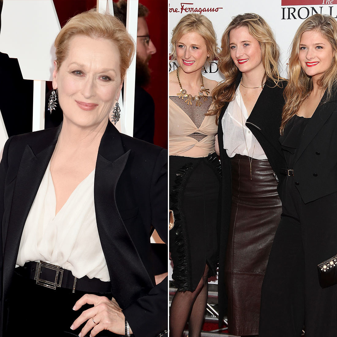 Meryl Streep And Mamie Grace And Louisa Gummer 28 Celebrity Moms