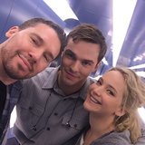 Jennifer Lawrence Reunites With Nicholas