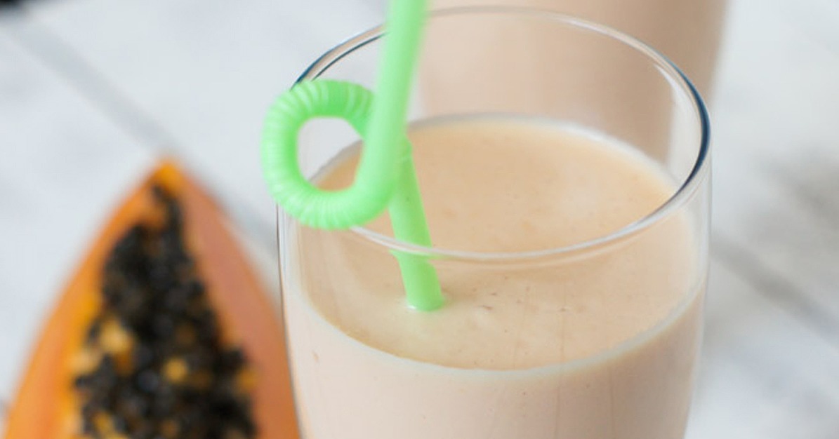 Papaya Milkshake Recipe POPSUGAR Latina