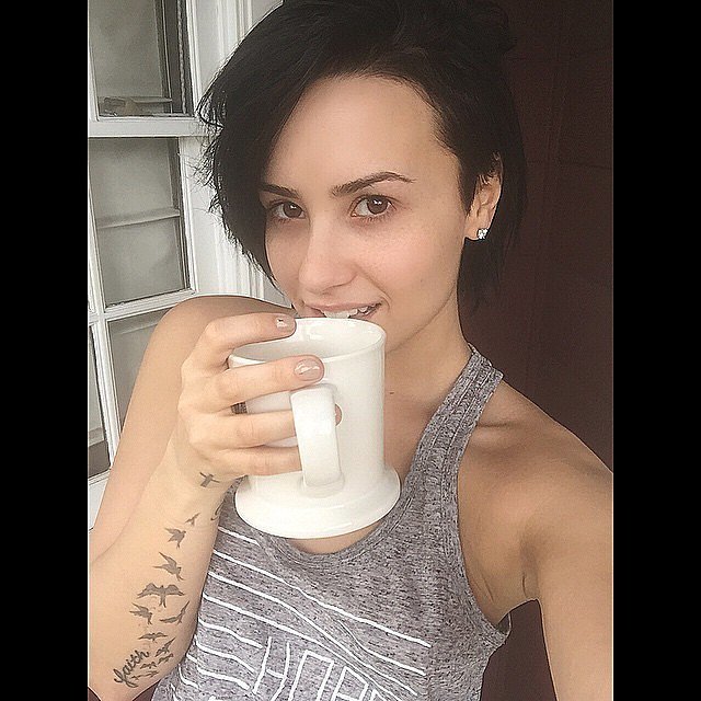 Demi Lovato No Makeup Selfies Popsugar Beauty Australia