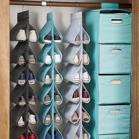 Hanging Closet Shoe Storage The DormRoom Must Haves That Your Kid