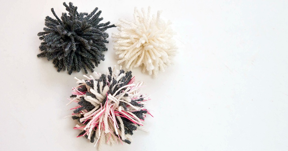 DIY Cat Toy PomPoms POPSUGAR Pets