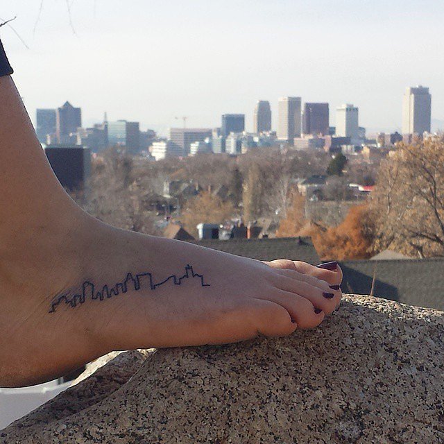 32 City Skyline Tattoos That Prove Home Is Where Your Ink