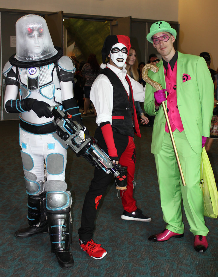 Mr Freeze Harley Quinn And The Riddler The Most Incredible Cosplay