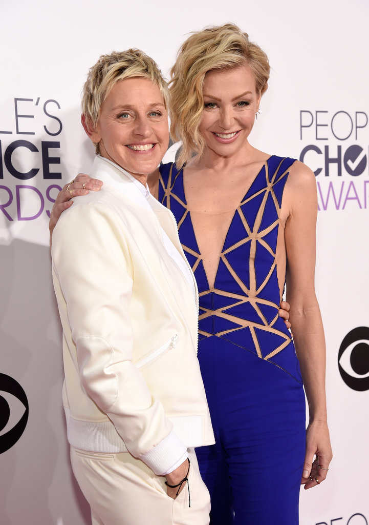1. Elle DeGeneres & Portia de Rossi.
