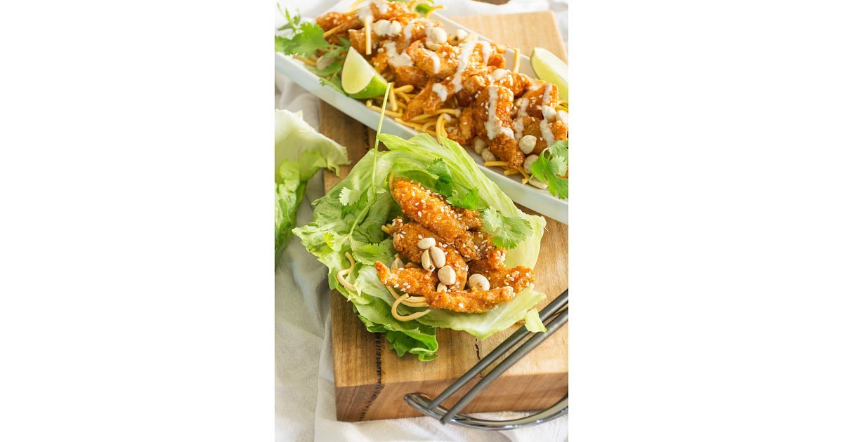Szechuan Chicken Lettuce Wraps These 20 KidFriendly Lettuce Wrap and