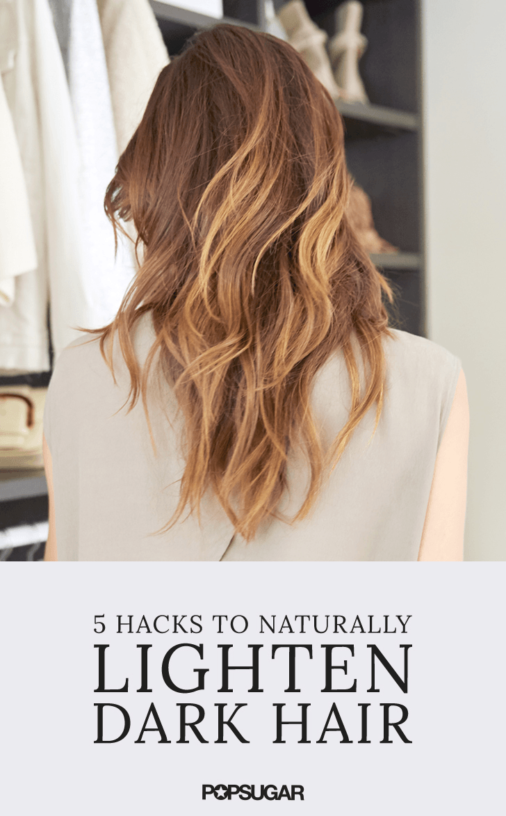 Natural Ways to Lighten Dark Hair POPSUGAR Beauty Australia