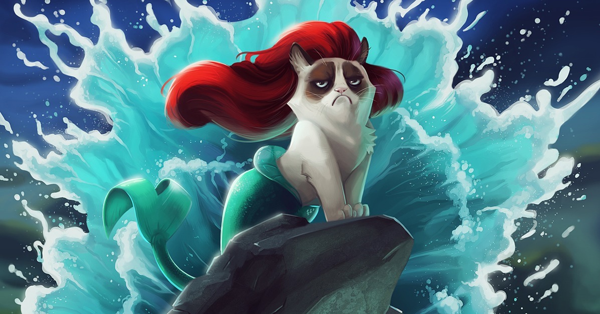 Grumpy Cat Disney Princesses Popsugar Love And Sex 