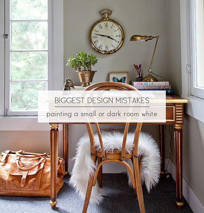 Why Not to Paint a Small Room White | POPSUGAR Home