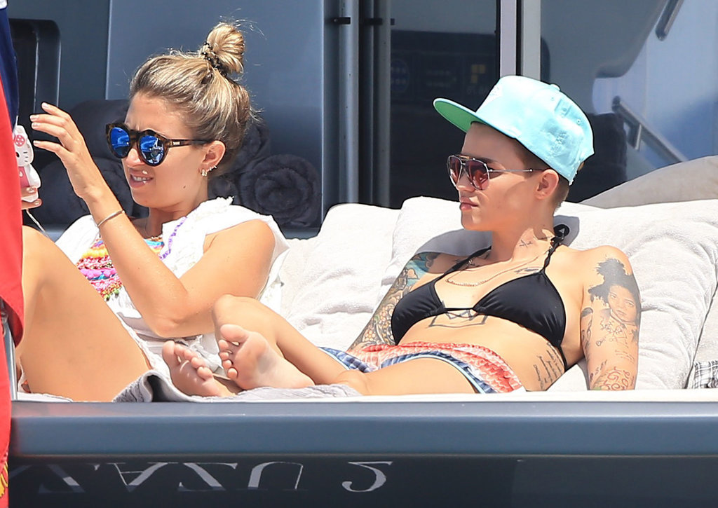 Ruby Rose Bikini Pictures Ibiza August 2015 Popsugar