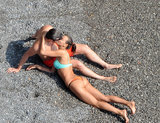 Bradley Cooper and Irina Shayk's Beach PDA Is Just . . . Indescribable