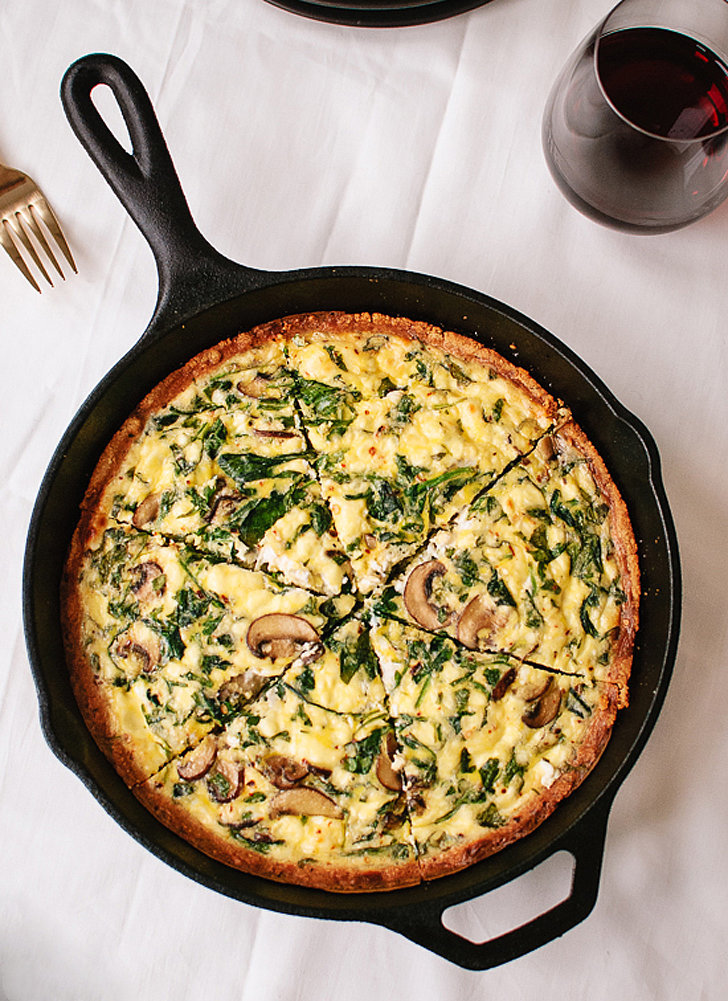 Gluten-Free Quiche With Arugula and Mushrooms | 70 Make-Ahead Brunch ...