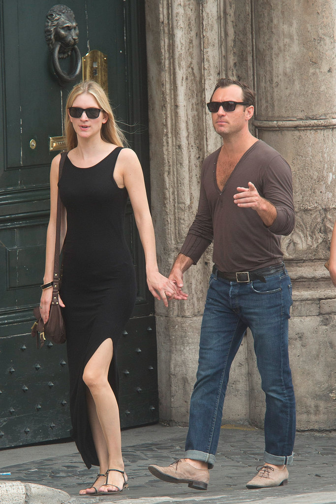 Jude Law Girlfriend PDA in Rome Pictures | POPSUGAR Celebrity