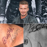 Your Ultimate Guide to David Beckham's Tattoos
