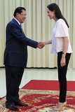 Angelina Jolie Preps Work Cambodian