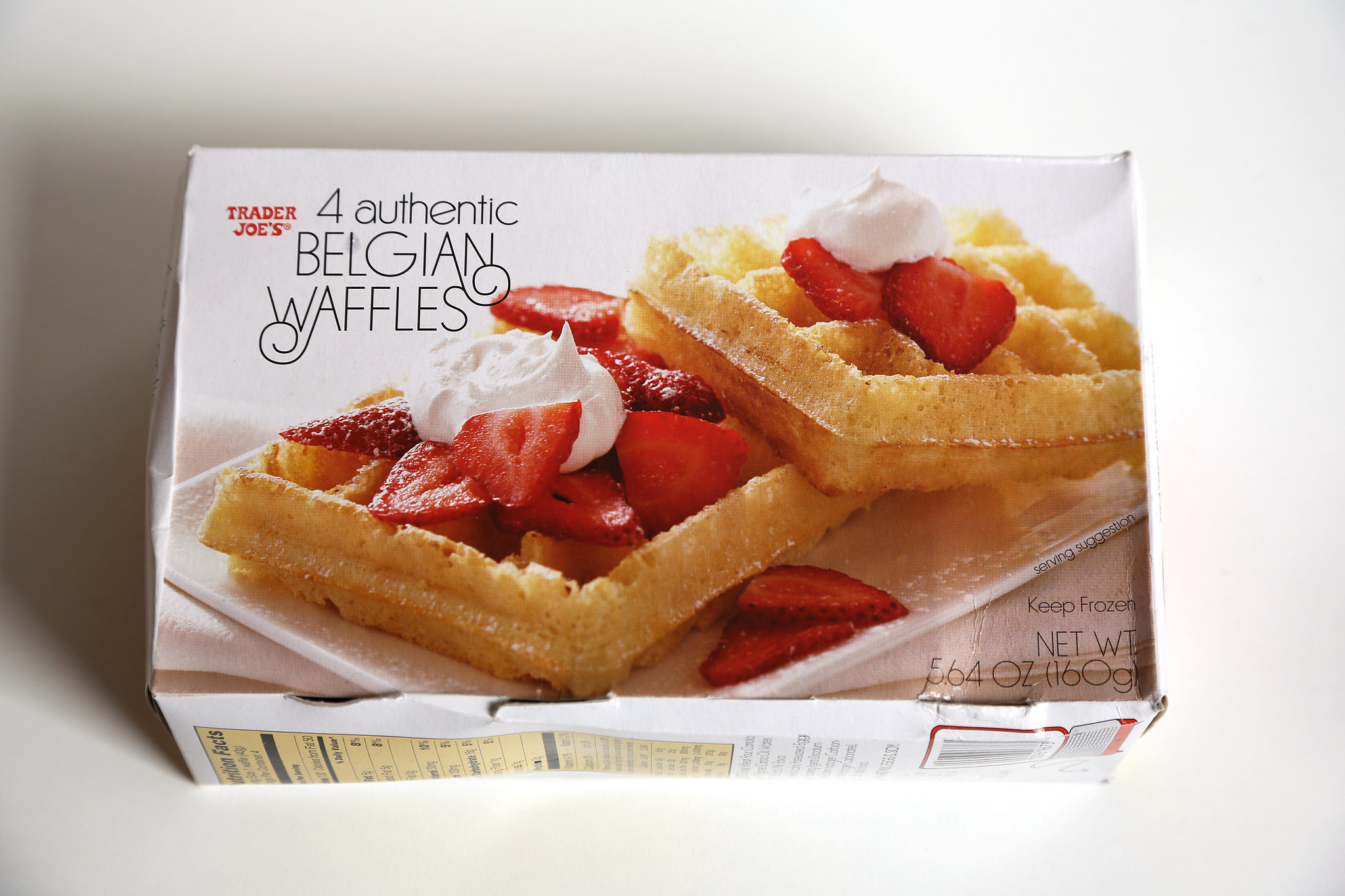 Trader Joes Authentic Belgian Waffles ($2) | 10 Bestselling Frozen 