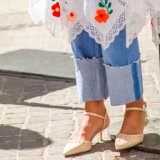 The Denim Trends That Ruled the Streets of NYFW
