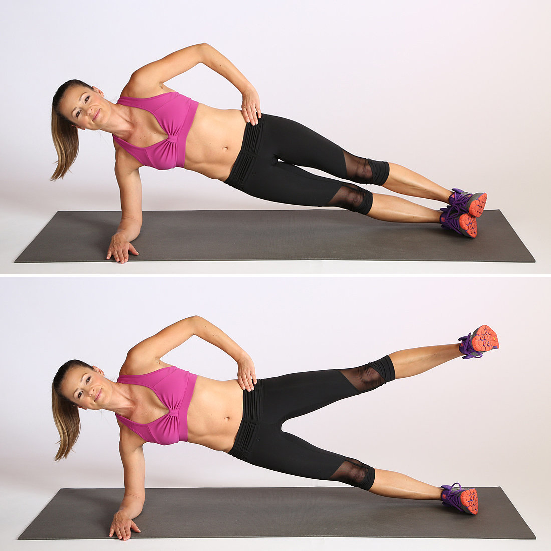 Side Plank Leg Lift Tone Your Entire Body With This 1 Move Popsugar Fitness 8319