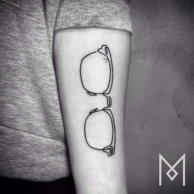 Continuous Line Tattoos | POPSUGAR Australia Tech