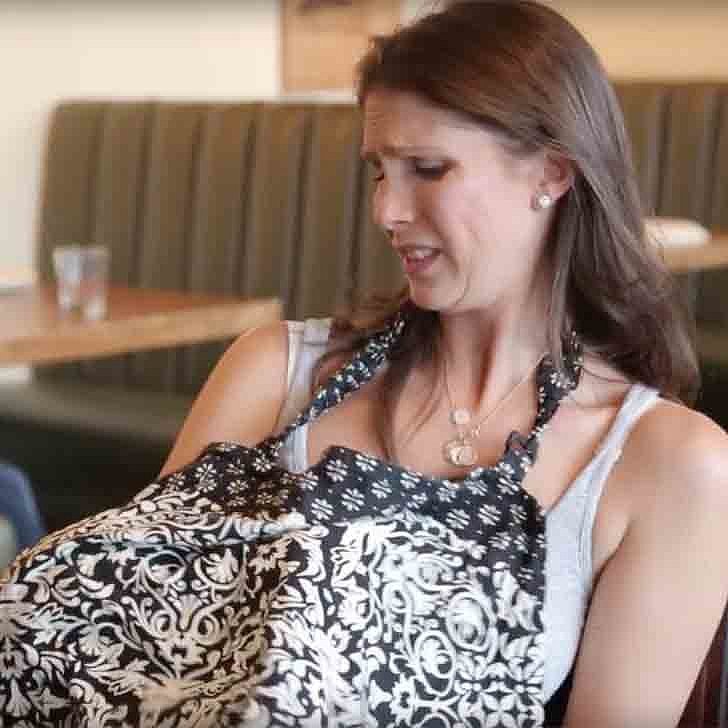 Funny Video Teaches How To Breastfeed In Public Popsugar Moms