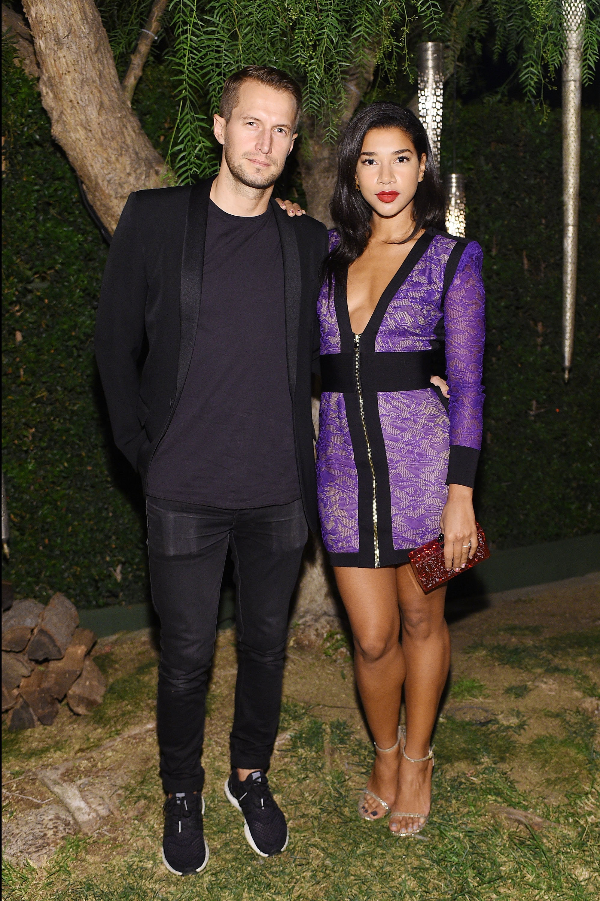 Hannah Bronfman and Brendan Fallis brought their chic style game to