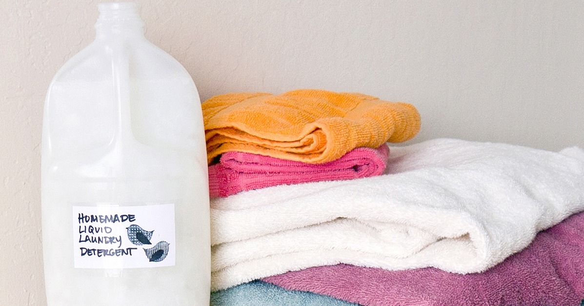 Homemade Liquid Laundry Detergent POPSUGAR Smart Living
