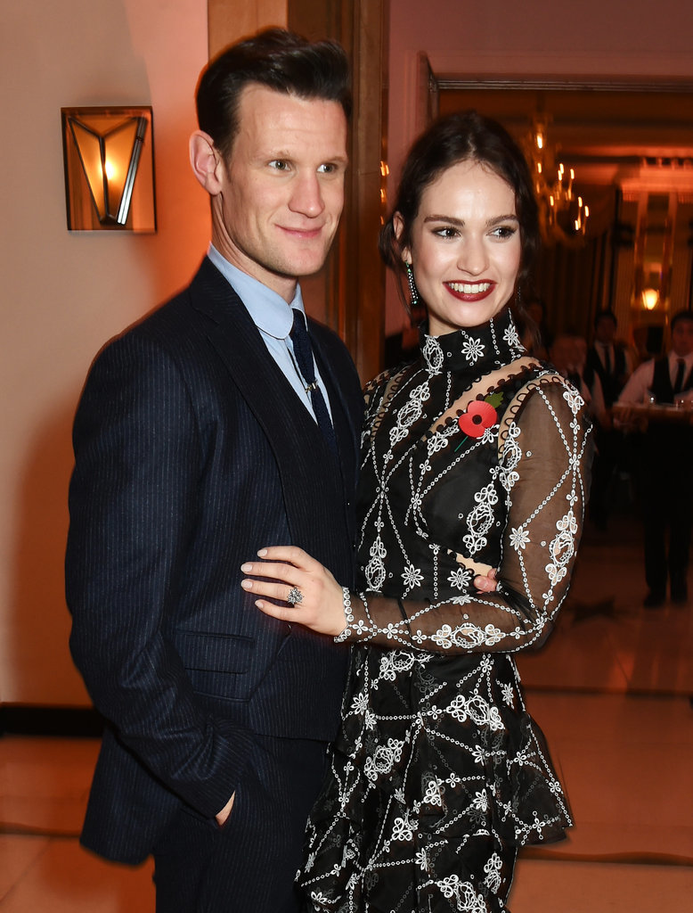 Matt Smith and Lily James Celebrity Couple Photos