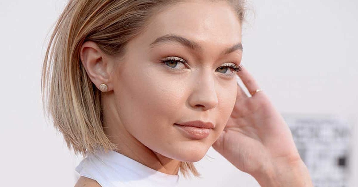 Gigi Hadid Short Hair Bob AMAs POPSUGAR Beauty Australia