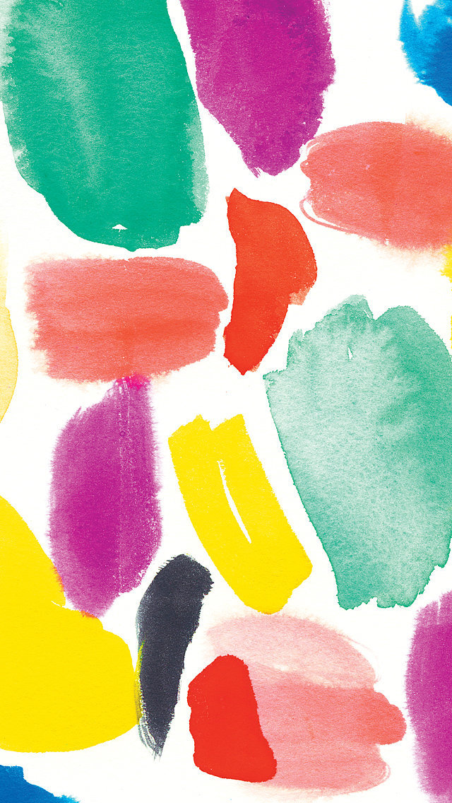 Watercolors | 35 Free and Fun iPhone Wallpapers to Liven Up Your Life