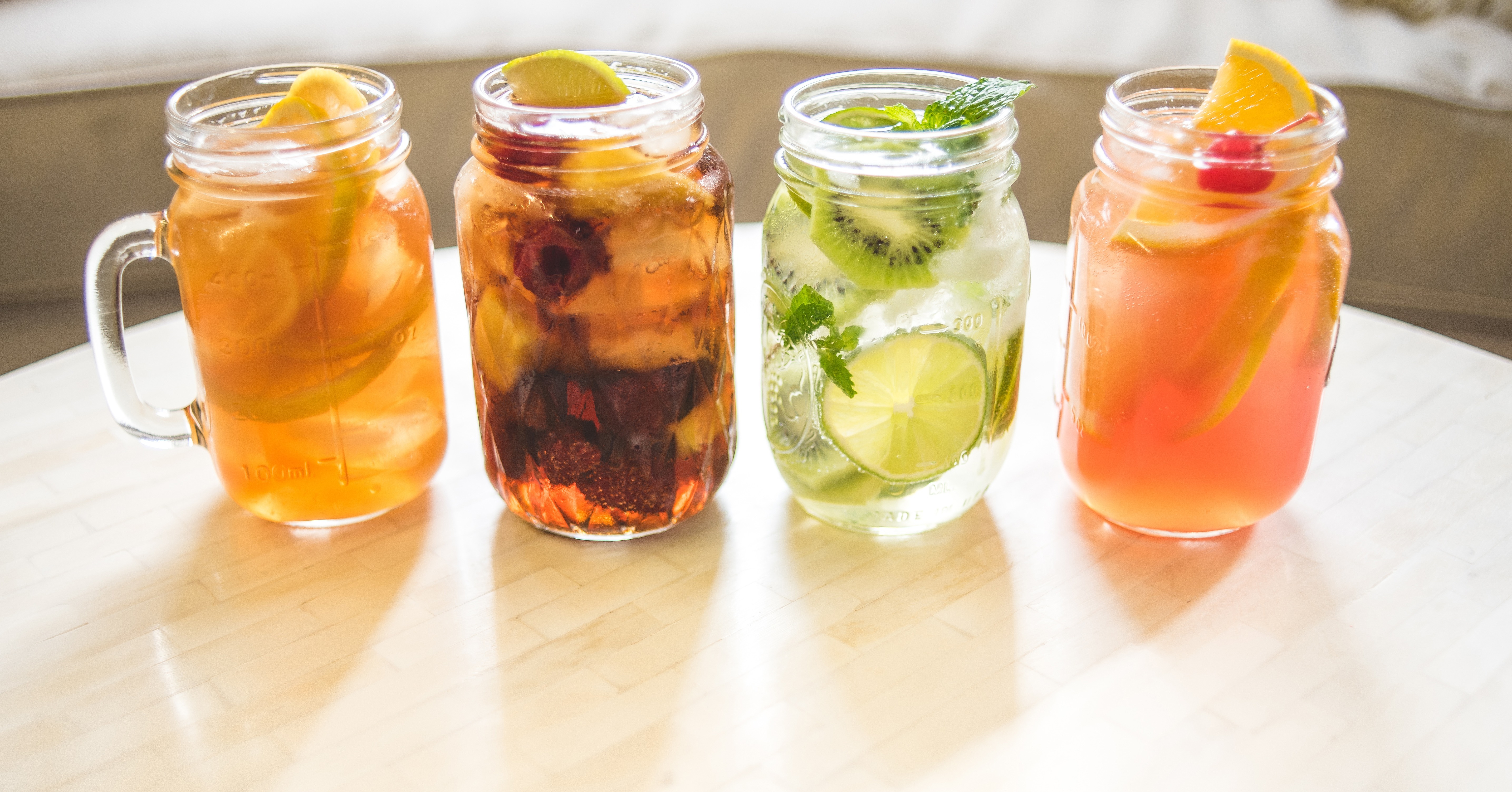 Mason Jar Cocktails POPSUGAR Food