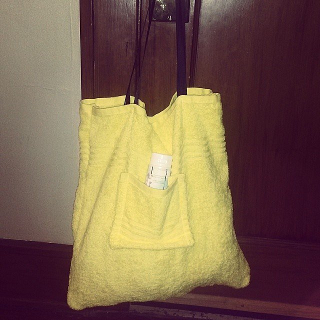 Beach Towel Tote Bag 45 of the Ultimate Best New Uses For Old Things