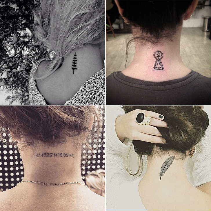 Back-of-the-Neck Tattoo Ideas and Inspiration | POPSUGAR Beauty