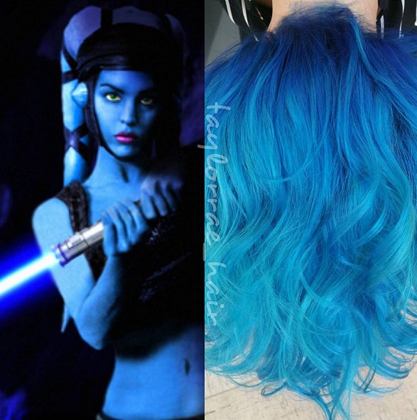 45 Star Wars-Inspired Rainbow Hair Looks That Will Blow Your Mind ...