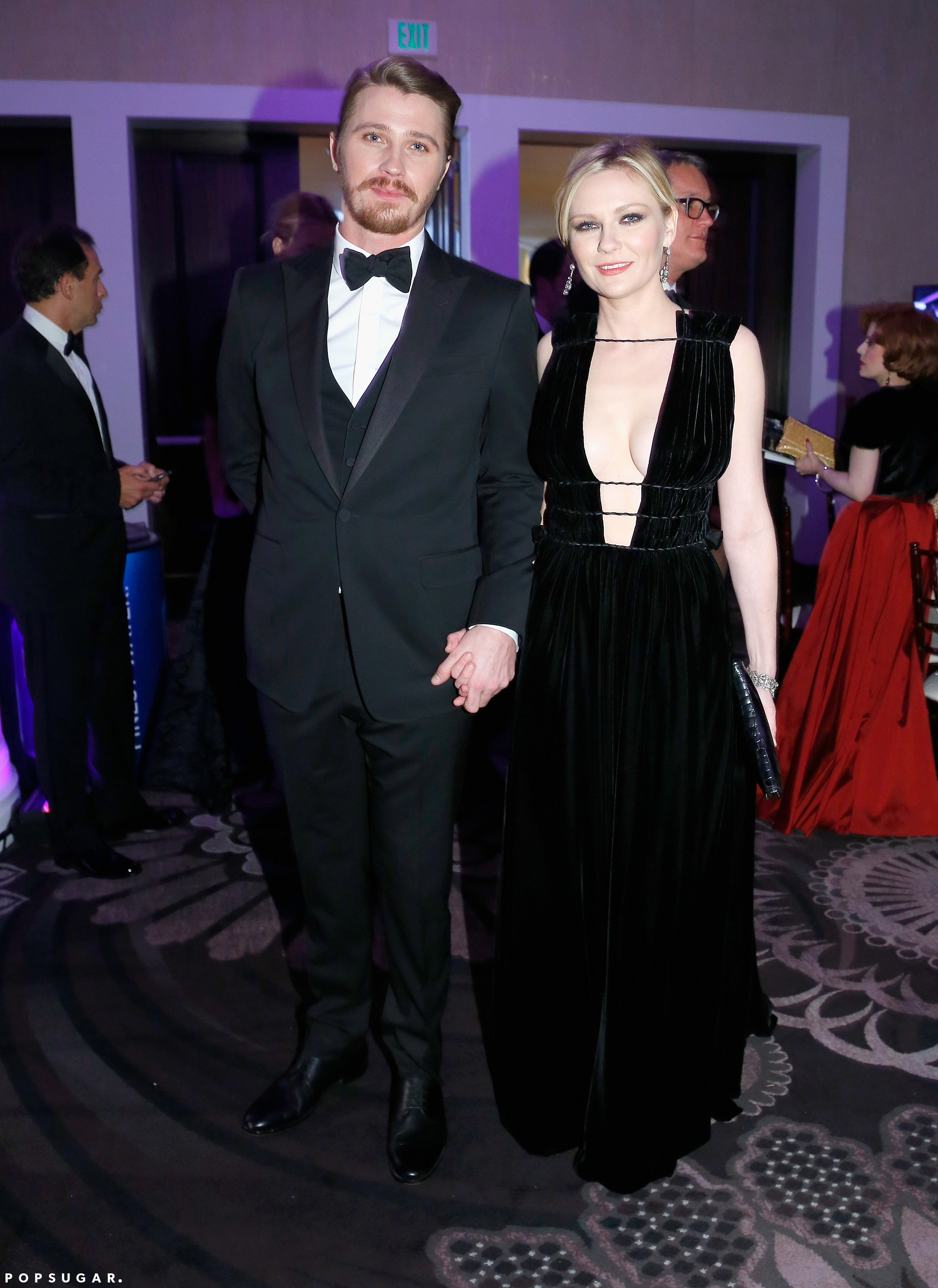 Garrett Hedlund and Kirsten Dunst held hands. | 26 of the Cutest