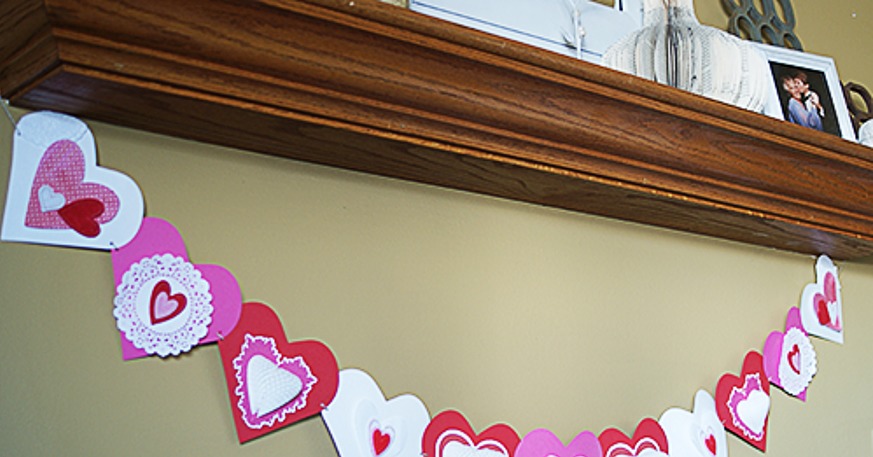 3dheart garland