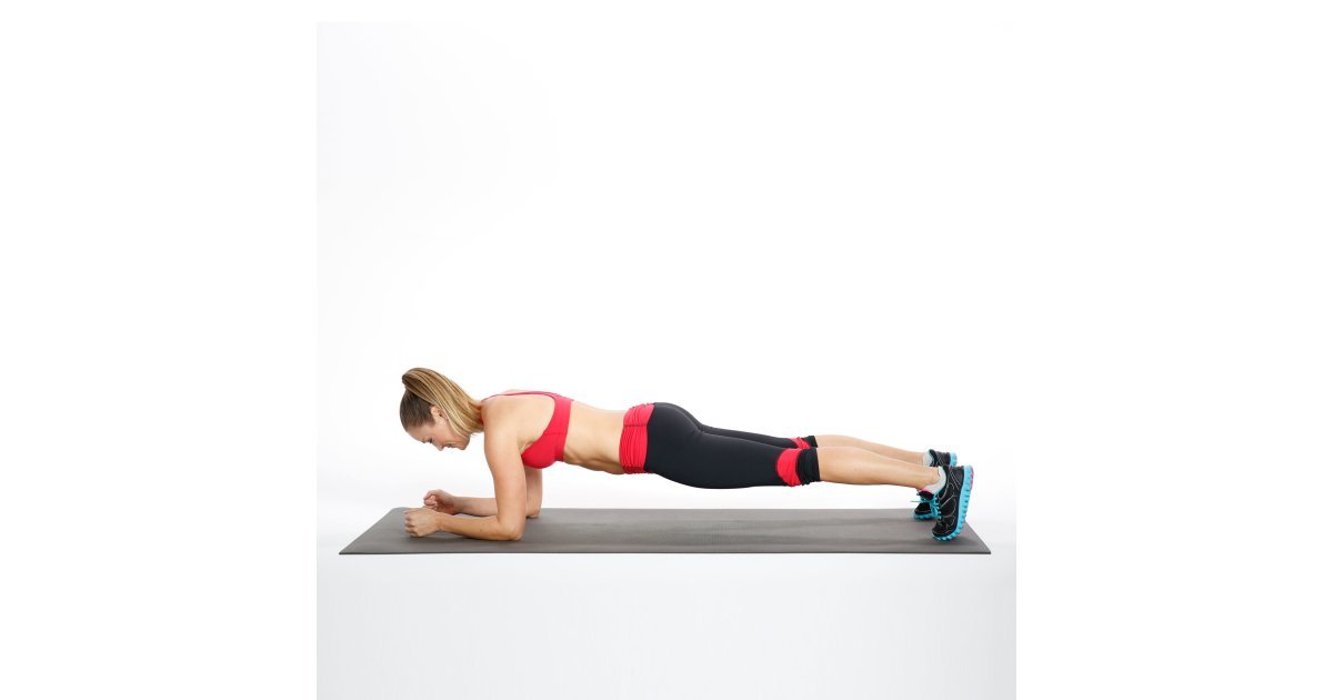 Elbow Plank With Hip Dips The Most Intense 3Minute Ab Workout POPSUGAR Fitness