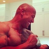 Dwayne Johnson's Sweet Bottle-Feeding Video